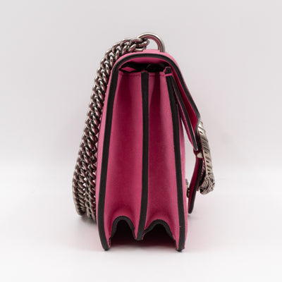 Dionysus Small Pink Suede Leather