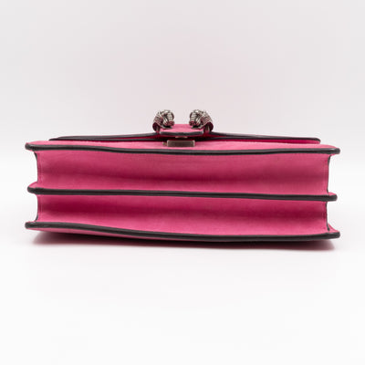 Dionysus Small Pink Suede Leather