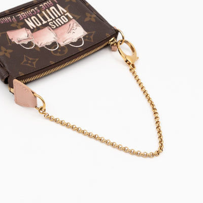 Mini Pochette Accessoires Monogram '1 Rue Scribe, Paris'