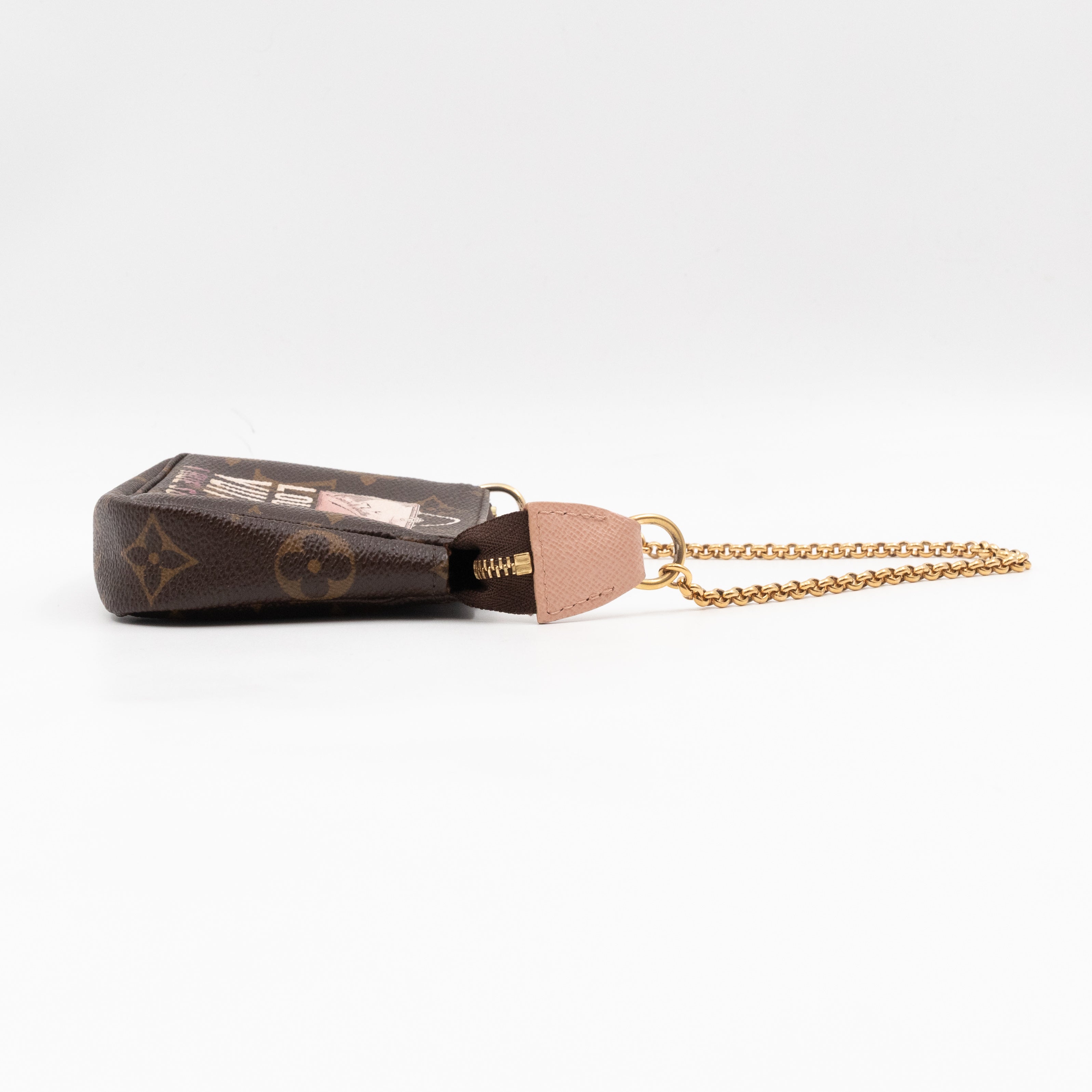 Mini Pochette Accessoires Monogram '1 Rue Scribe, Paris'