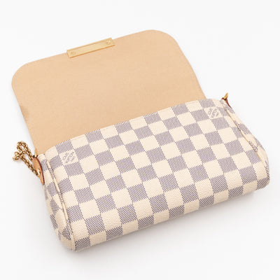 Favorite PM Damier Azur
