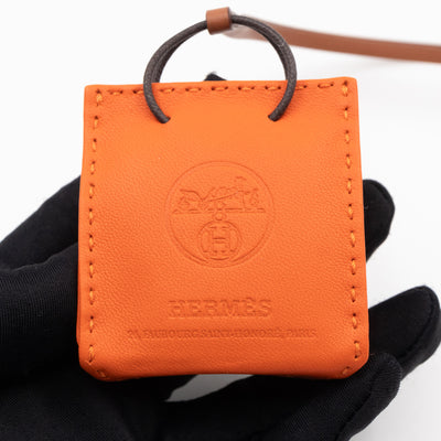 Orange Bag Charm