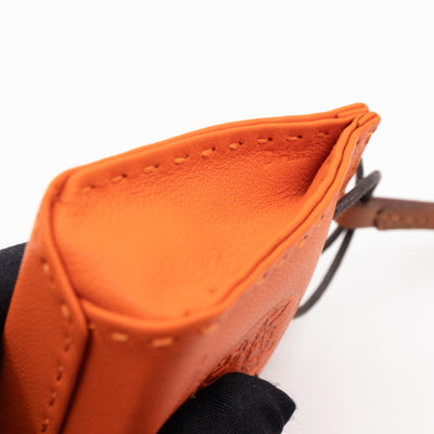 Orange Bag Charm