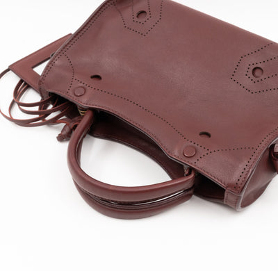Mini City Blackout Burgundy