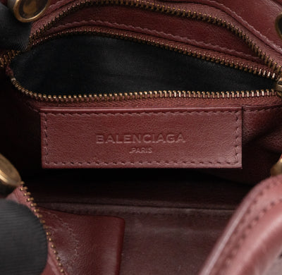 Mini City Blackout Burgundy