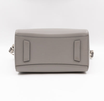 Antigona Small Smooth Grey Leather