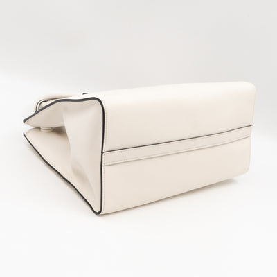 Paradigme Bag White Greche Saffiano City Calfskin