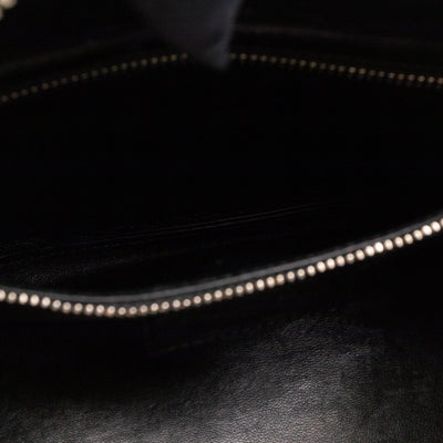 Lady Dior Medium Sequins Pink Black Patent Leather