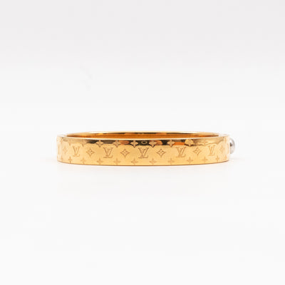 Nanogram Cuff Bracelet M Gold