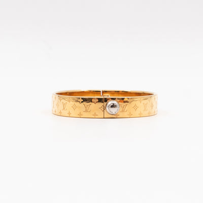 Nanogram Cuff Bracelet M Gold