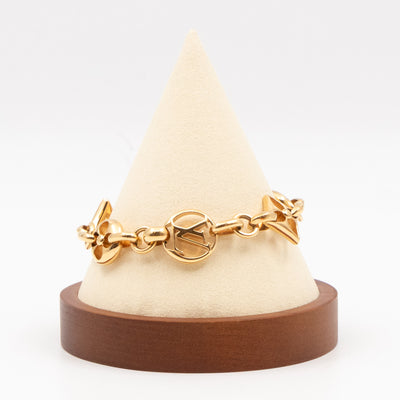 Crazy In Lock Bracelet Gold