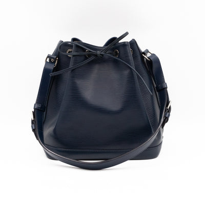 Petit Noe Epi Leather Indigo