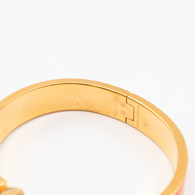Clic H Bracelet PM  Orange Gold