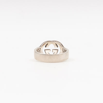 Interlocking G Ring 925 Silver