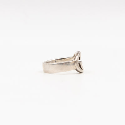 Interlocking G Ring 925 Silver