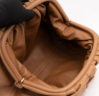 The Pouch Smooth Leather Camello