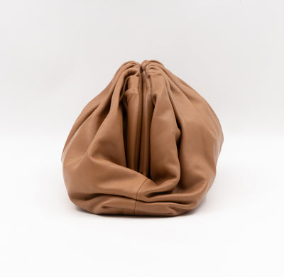 The Pouch Smooth Leather Camello