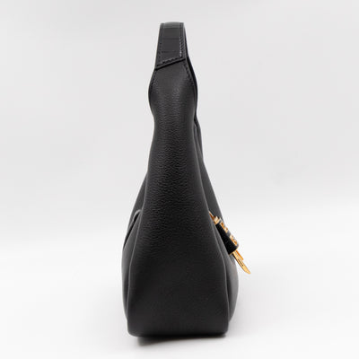 Mini G-Hobo Bag Black Leather