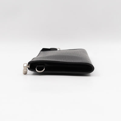 Pochette Accessoires Epi Leather Black