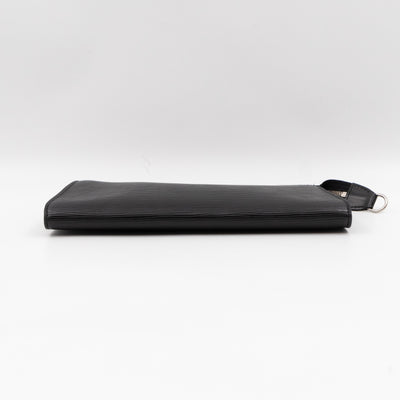 Pochette Accessoires Epi Leather Black