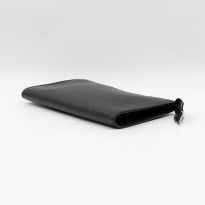 Pochette Accessoires Epi Leather Black