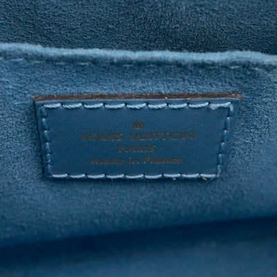 Alma Mini Chain Epi Leather Bleuet