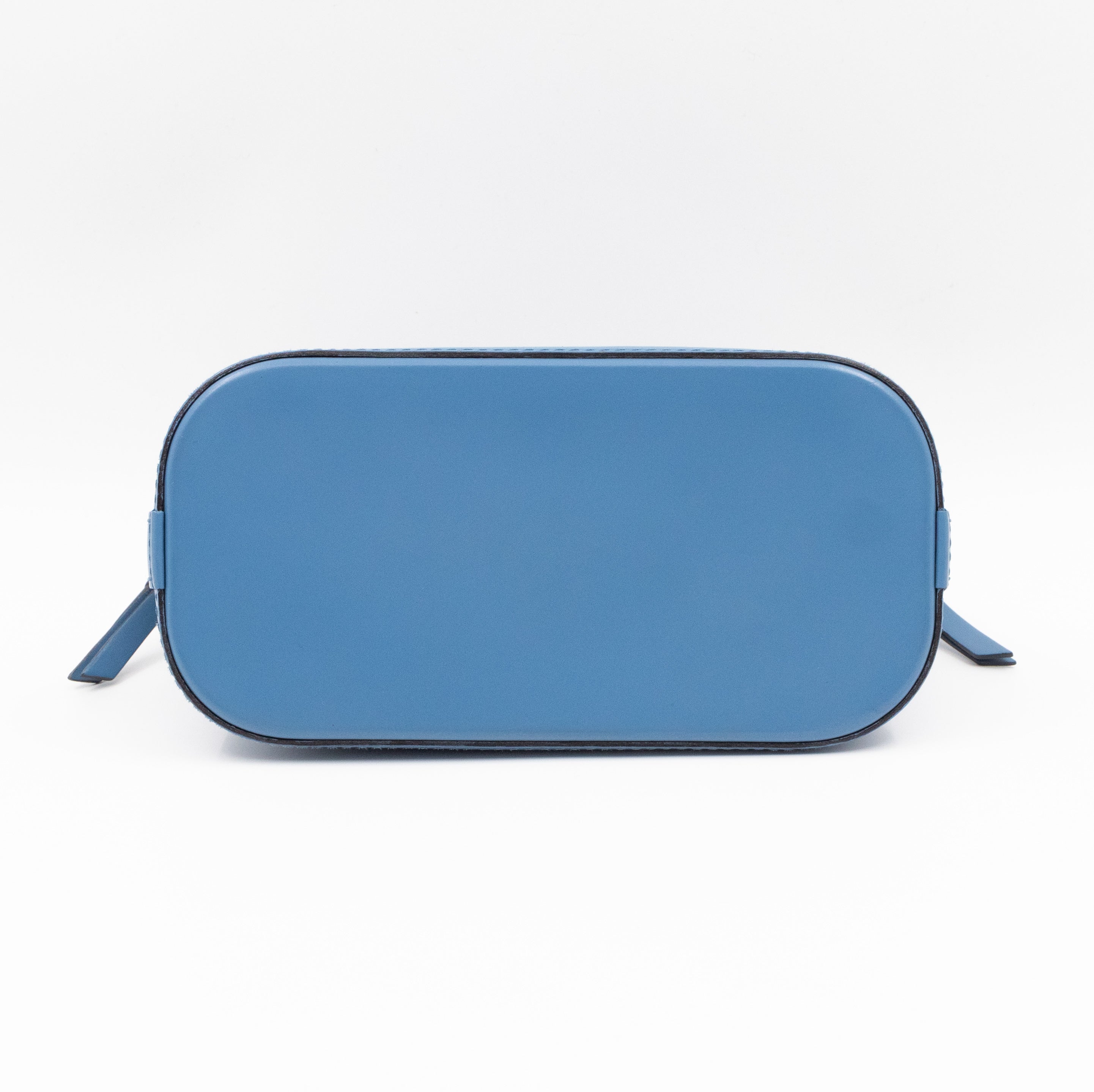 Alma Mini Chain Epi Leather Bleuet