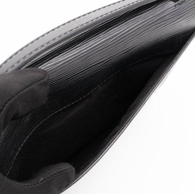 Clery Clutch Epi Leather Black