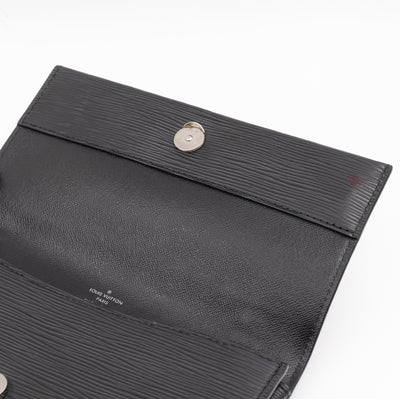 Clery Clutch Epi Leather Black
