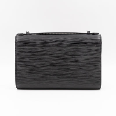 Clery Clutch Epi Leather Black