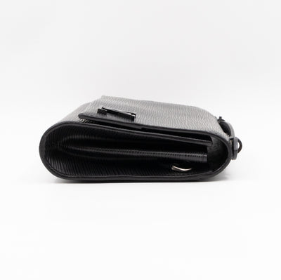 Clery Clutch Epi Leather Black