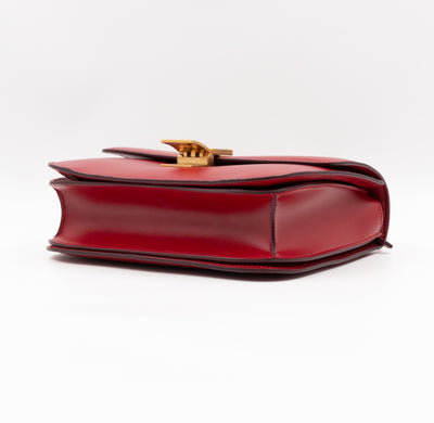 Classic Box Medium Red Leather