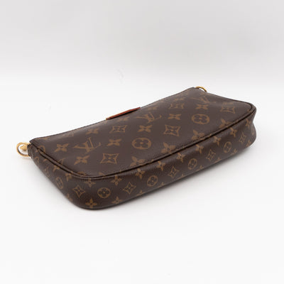 Pochette Monogram with Shoulder Strap