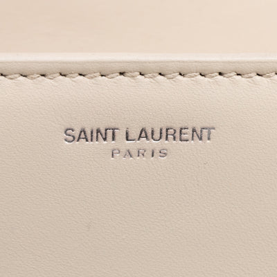 Studded Medium Betty Bag White Leather