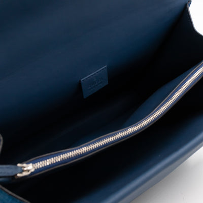 Dionysus Medium Blue Suede