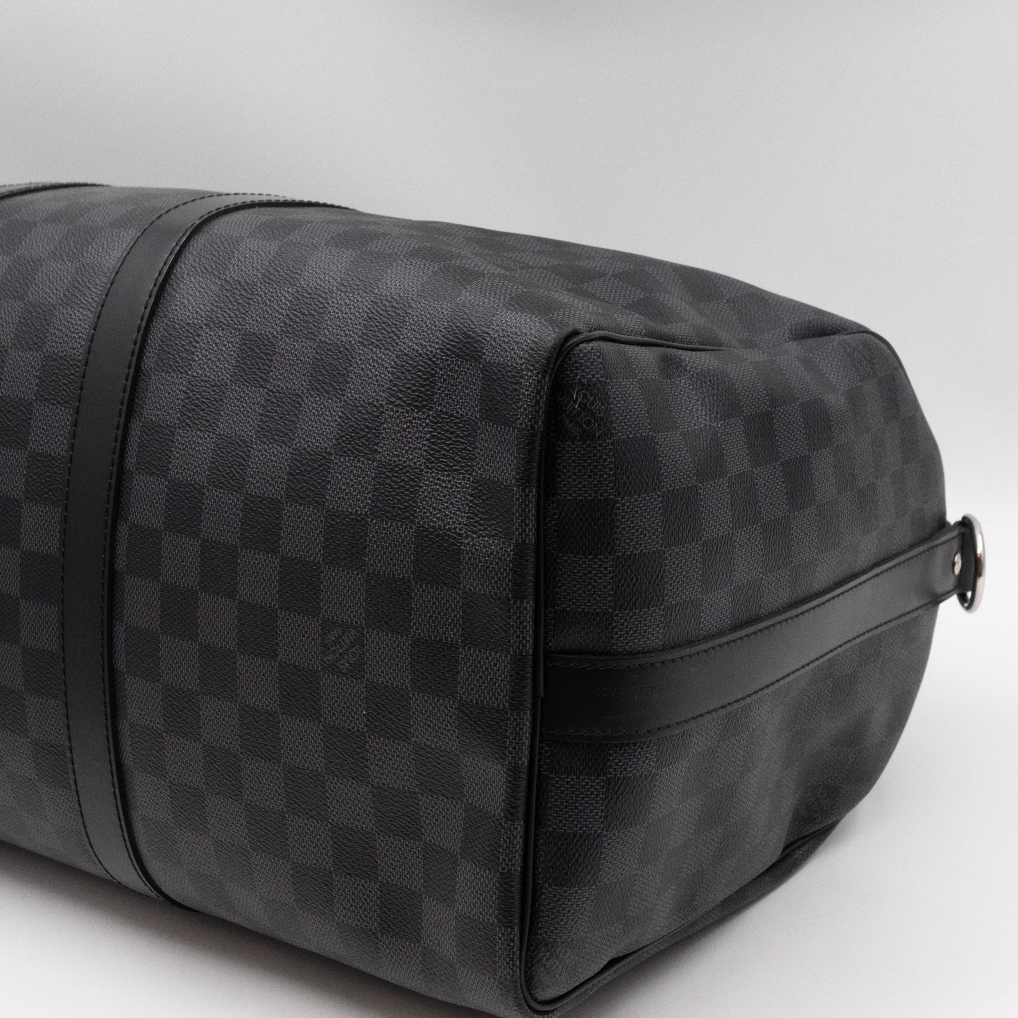 Keepall 45 Bandouliere Damier Graphite