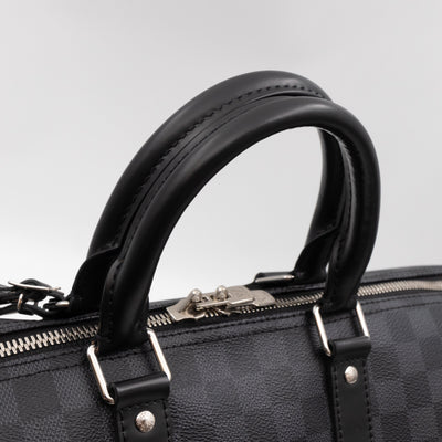 Keepall 45 Bandouliere Damier Graphite
