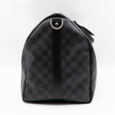 Keepall 45 Bandouliere Damier Graphite