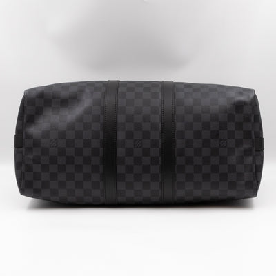 Keepall 45 Bandouliere Damier Graphite