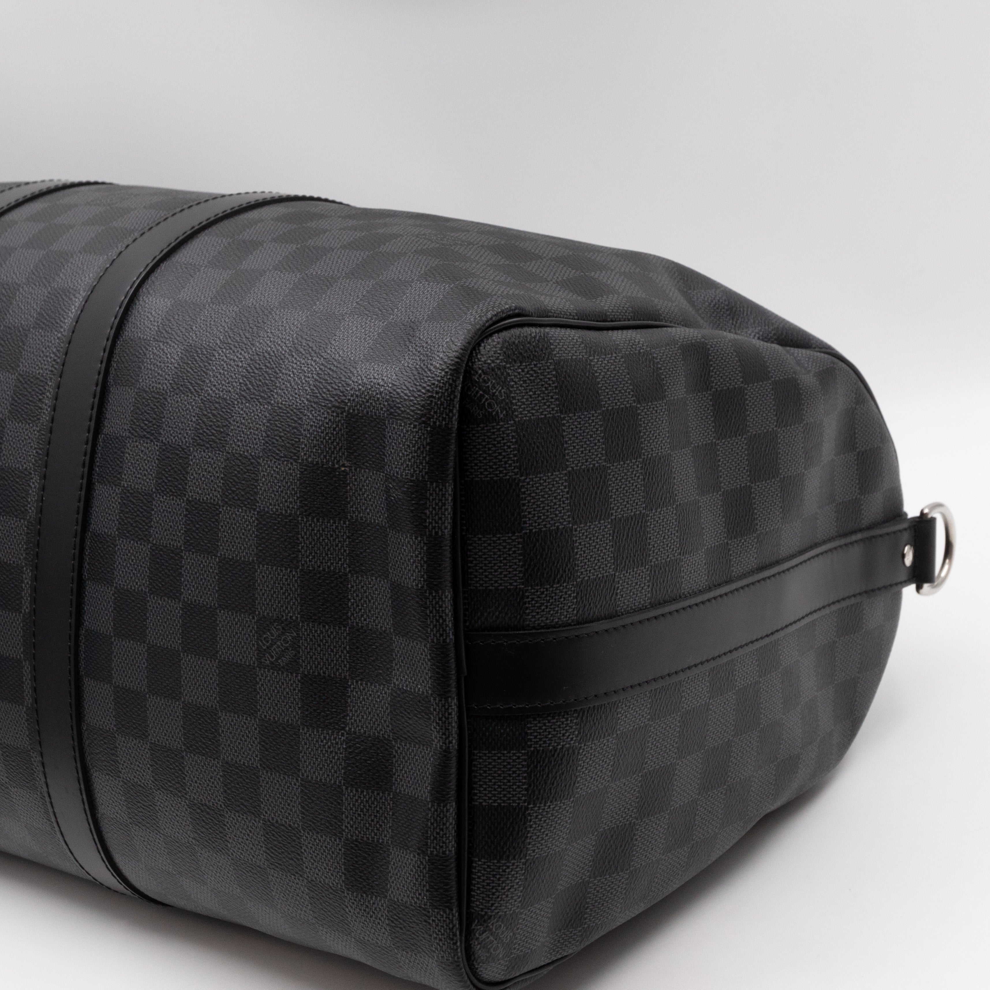 Keepall 45 Bandouliere Damier Graphite