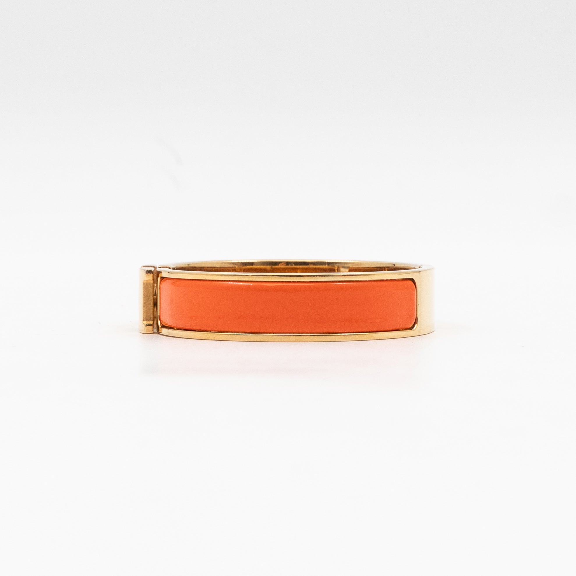 Clic H Bracelet PM  Orange Gold