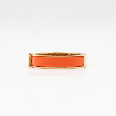 Clic H Bracelet PM  Orange Gold