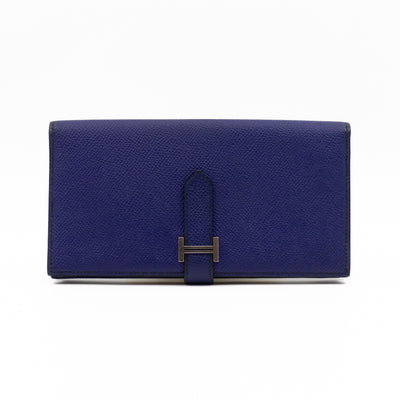 Bearn Wallet Blue Leather