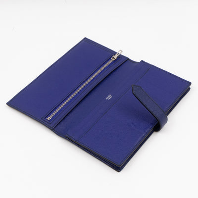 Bearn Wallet Blue Leather