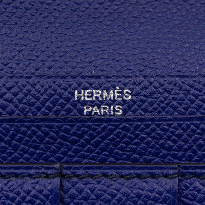 Bearn Wallet Blue Leather