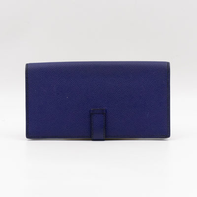 Bearn Wallet Blue Leather