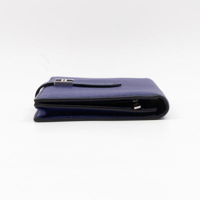 Bearn Wallet Blue Leather