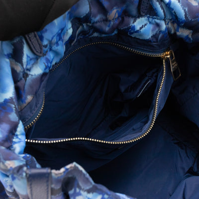 Noefull MM Ikat Monogram Grand Blue Nylon