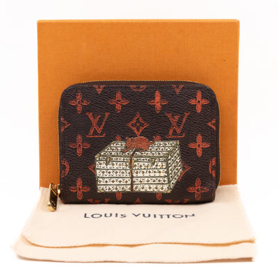 Zippy Coin Purse Marron Catogram