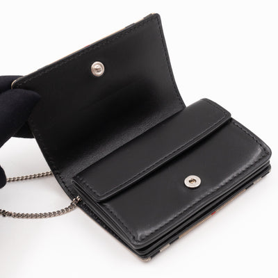 Jessie Wallet With Chain Vintage Check
